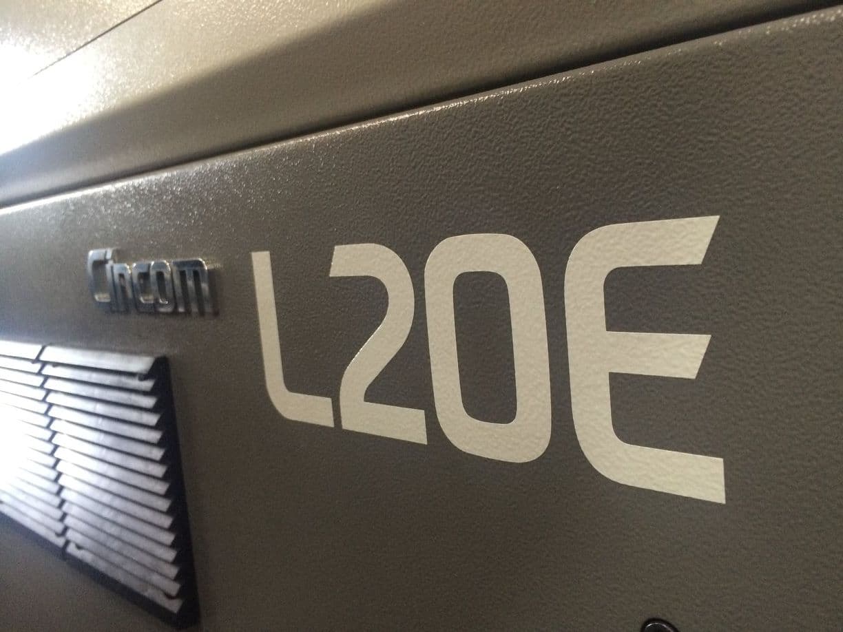 Citizen Cincom L20E machine identification